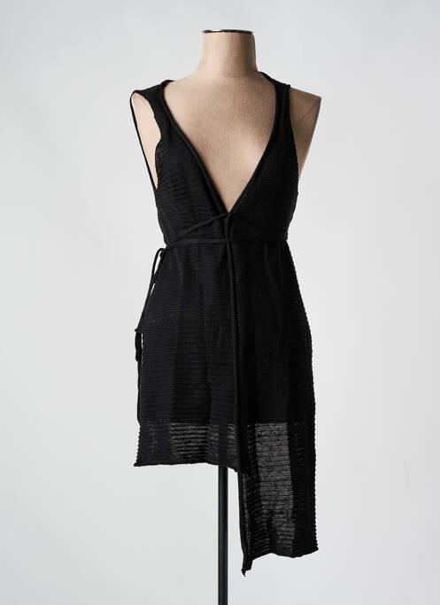 Gilet sans manche noir KOKOMARINA pour femme