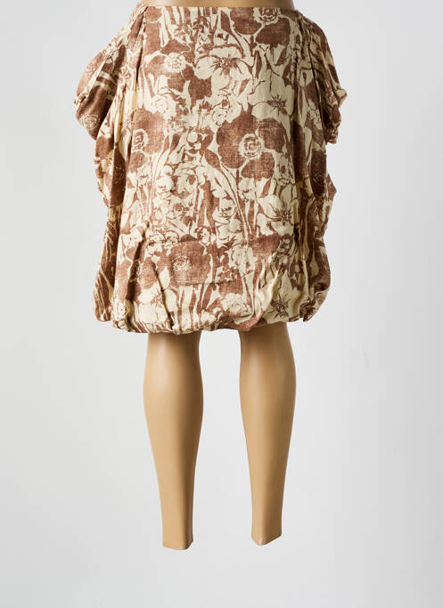Jupe mi-longue marron GRO ABRAHAMSSON pour femme