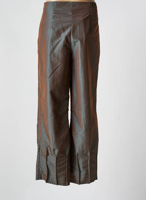 Pantalon droit marron LAUREN VIDAL pour femme