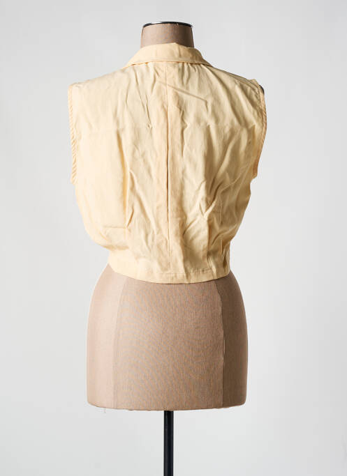 Top jaune MATHILDE pour femme