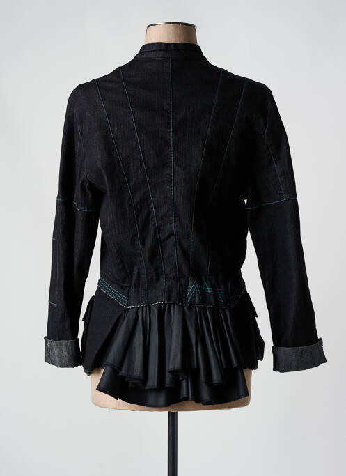 Veste casual noir LILIANE H pour femme