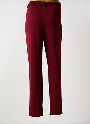 Pantalon slim taille élastique taille normale rouge MA PETITE FIANCEE femme