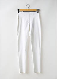 Jegging tissage popeline taille normale blanc EAST DRIVE femme
