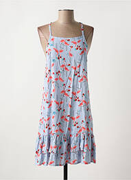Robe mi-longue fines bretelles gris SURKANA femme