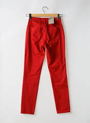 Jegging rouge EAST DRIVE pour femme seconde vue
