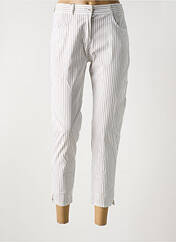 Pantalon 7/8 beige EAST DRIVE pour femme seconde vue