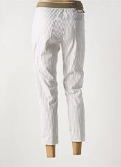 Pantalon 7/8 beige EAST DRIVE pour femme seconde vue