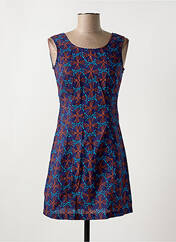 Robe courte bleu LALITA pour femme seconde vue