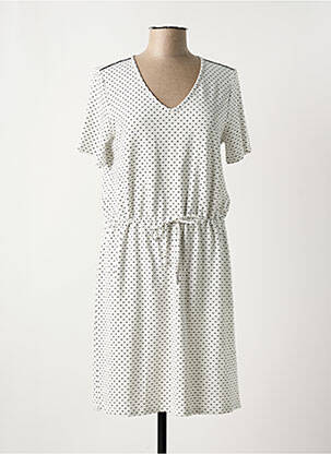 Robe mi-longue blanc WHO'S THAT GIRL pour femme