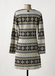 Robe pull gris AKINOLAUDE pour femme seconde vue