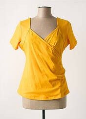 T-shirt jaune ZILCH pour femme seconde vue