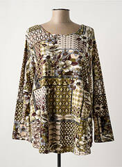 T-shirt vert ORIENTIQUE NATURALLY pour femme seconde vue