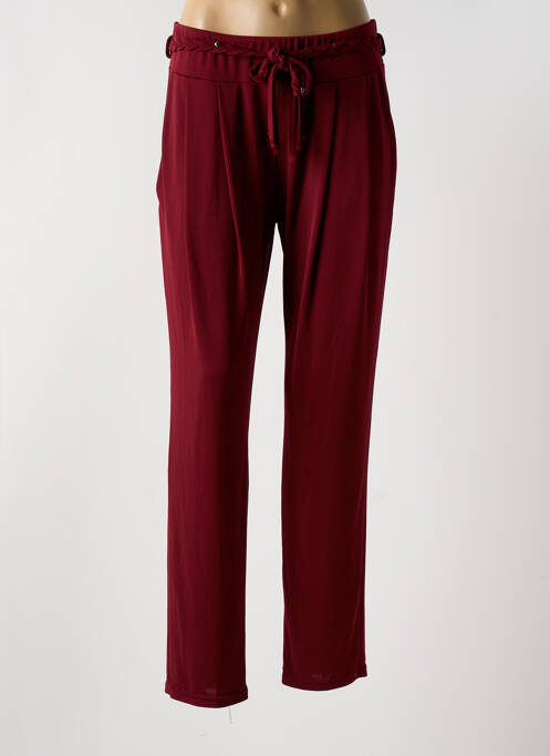 Pantalon slim rouge MA PETITE FIANCEE pour femme