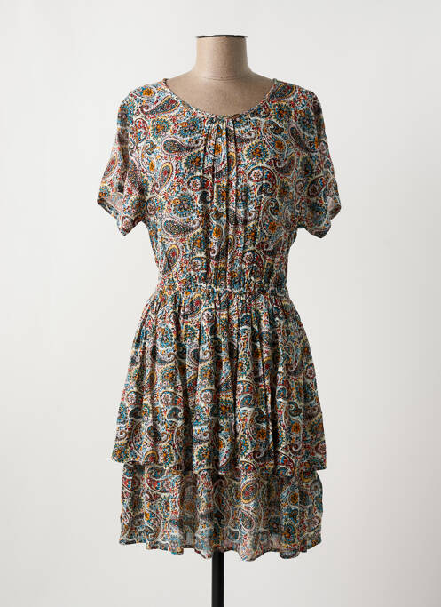 Robe courte bleu COMPAÑIA FANTASTICA pour femme