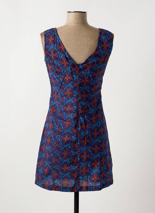 Robe courte bleu LALITA pour femme