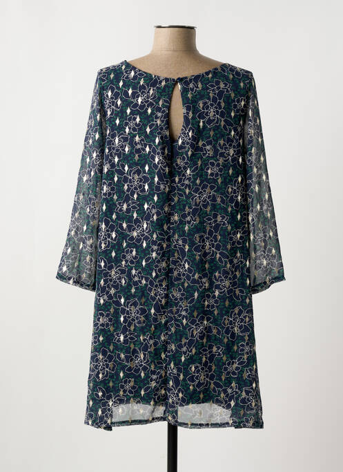 Robe courte bleu PLACE DES VICTOIRES pour femme