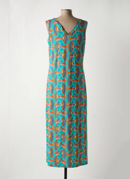 Robe longue bleu BAKERY LADIES pour femme