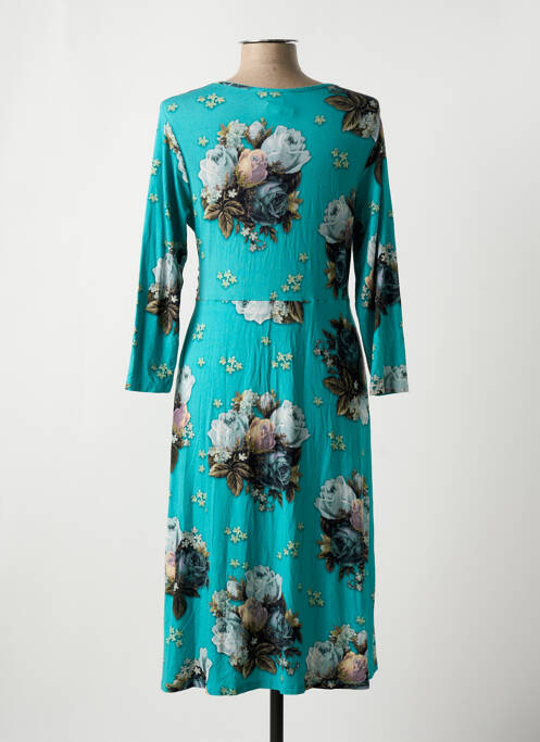 Robe mi-longue bleu LALAMOUR pour femme