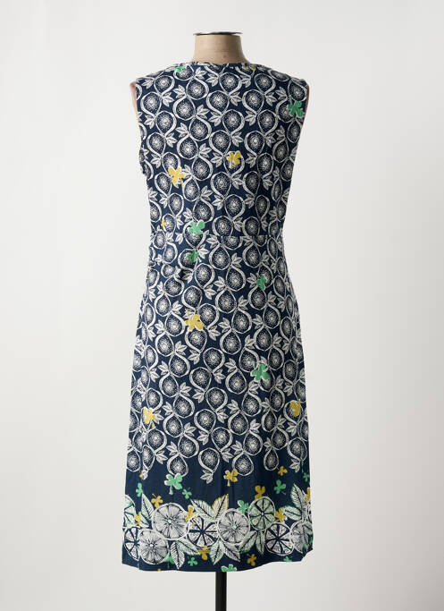 Robe mi-longue bleu MISTRAL pour femme