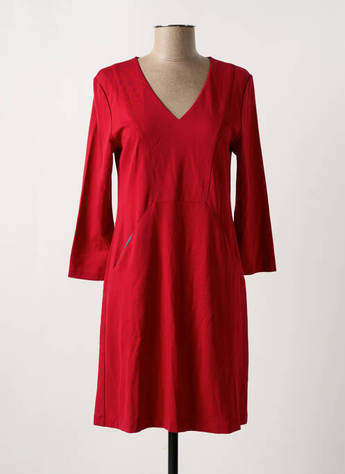 Robe mi-longue rouge ZILCH pour femme