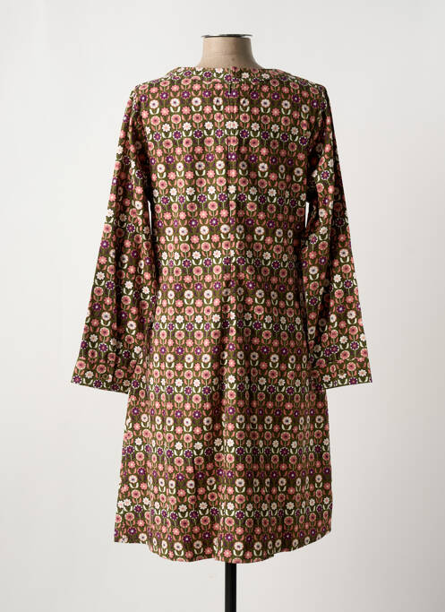 Robe mi-longue vert CIRCUS pour femme