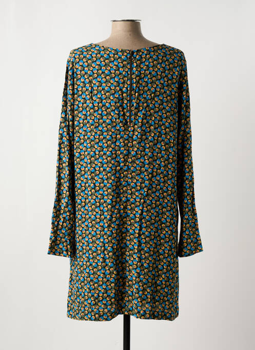 Robe mi-longue vert PRINCESSE NOMADE pour femme