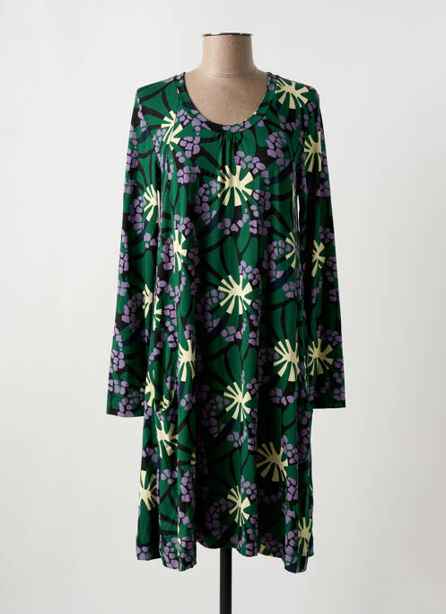 Robe mi-longue vert ZILCH pour femme