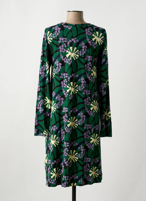 Robe mi-longue vert ZILCH pour femme