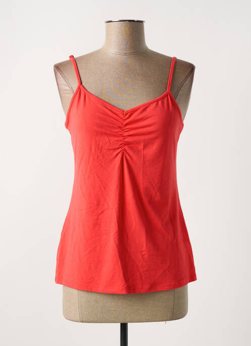 Top orange ZILCH pour femme