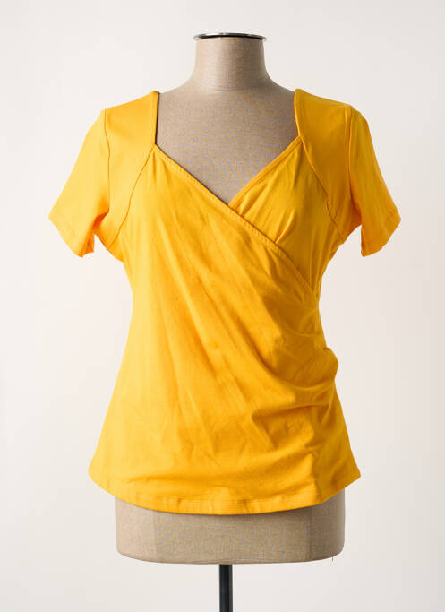 T-shirt jaune ZILCH pour femme