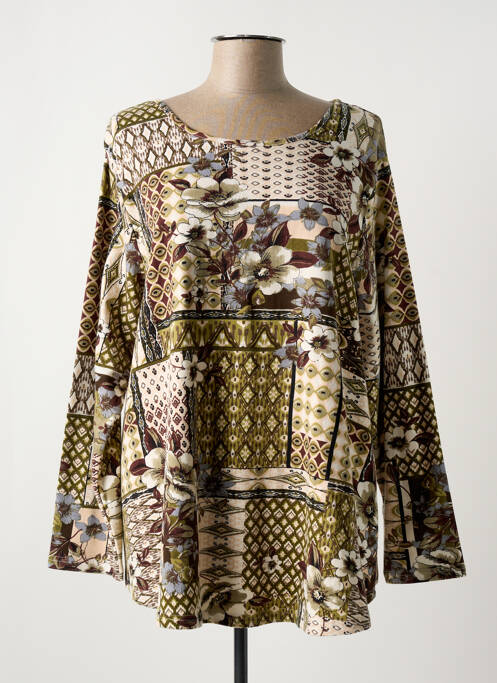 T-shirt vert ORIENTIQUE NATURALLY pour femme