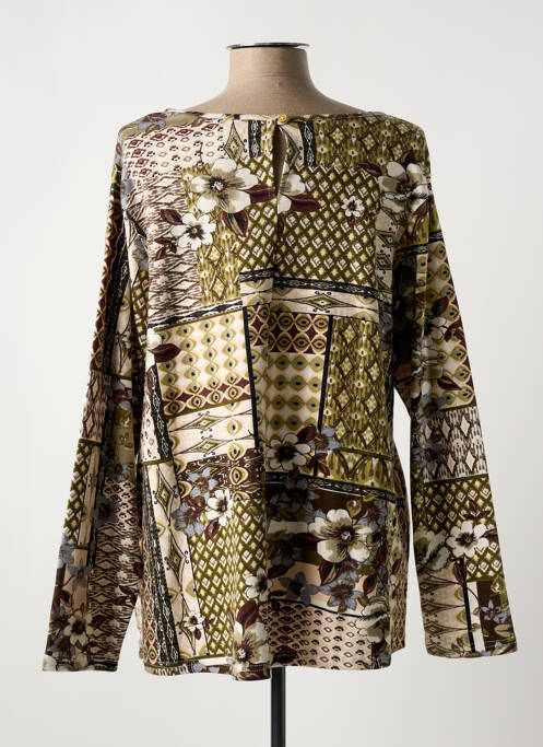 T-shirt vert ORIENTIQUE NATURALLY femme