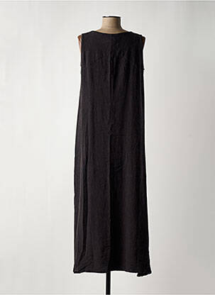 Robe longue sans manche sans manche noir POU NOU femme