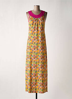 Robe longue orange BAKERY LADIES pour femme