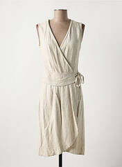 Robe mi-longue beige LOLA ESPELETA pour femme seconde vue