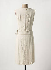 Robe mi-longue beige LOLA ESPELETA pour femme seconde vue