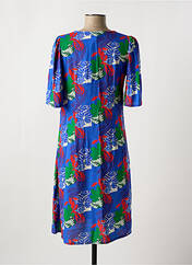 Robe mi-longue bleu PRINCESSE NOMADE pour femme seconde vue