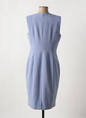 Robe mi-longue bleu SIGNATURE pour femme seconde vue