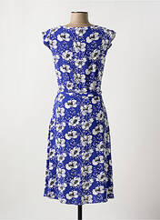 Robe mi-longue bleu ZILCH pour femme seconde vue