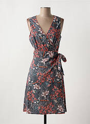 Robe mi-longue gris LALITA pour femme seconde vue