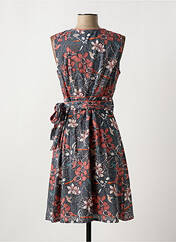 Robe mi-longue gris LALITA pour femme seconde vue