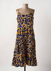 Robe mi-longue jaune BLA-BLA pour femme seconde vue