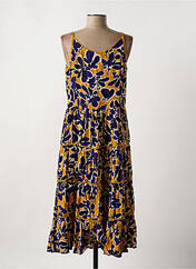 Robe mi-longue jaune BLA-BLA pour femme seconde vue