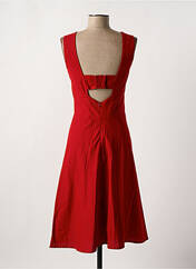 Robe mi-longue rouge KALI YOG pour femme seconde vue