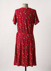 Robe mi-longue rouge PRINCESSE NOMADE pour femme seconde vue