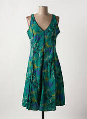 Robe mi-longue vert BLA-BLA pour femme seconde vue