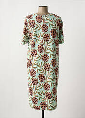 Robe mi-longue vert ZILCH pour femme seconde vue