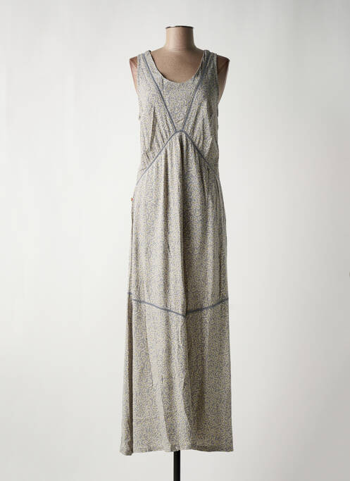 Robe longue gris BLA-BLA pour femme