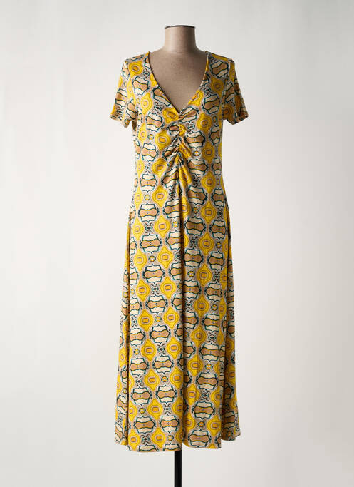 Robe longue jaune SURKANA pour femme