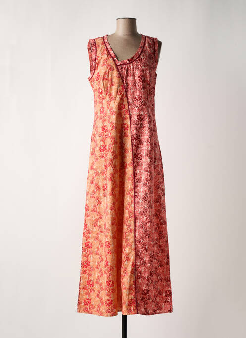 Robe longue orange LALITA pour femme